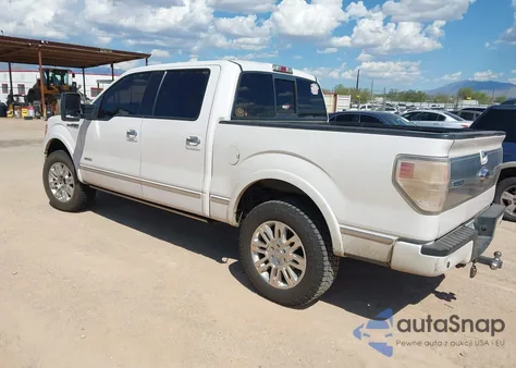 2011 Ford F-150 Platinum from USA, damaged, VIN 1FTFW1ET4BFB03326